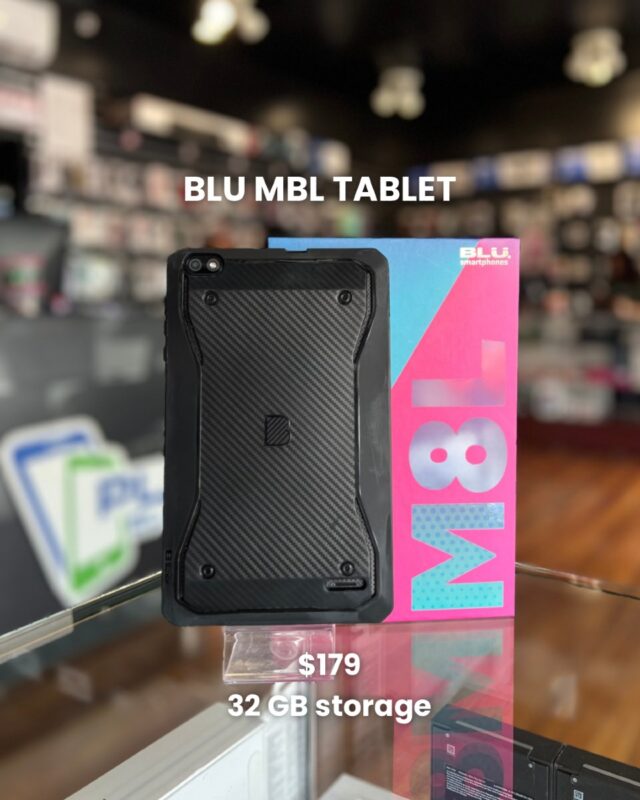 Affordable, reliable, and just the right size 👌🏻
The BLU MBL Tablet is a budget-friendly fave — perfect for browsing, schoolwork, YouTube, or on-the-go use.
📱 8” display
💾 32GB storage
⚙️ 3GB RAM
💰 Only $179!
Whether it’s for you or the kids, this one gets the job done without breaking the bank.
DM us to check availability or reserve yours today! 💬