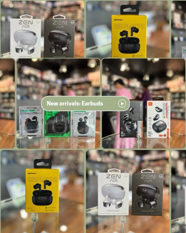 Check out our new earbuds arrivals! 
📍Available at all Pletts Electronics locations